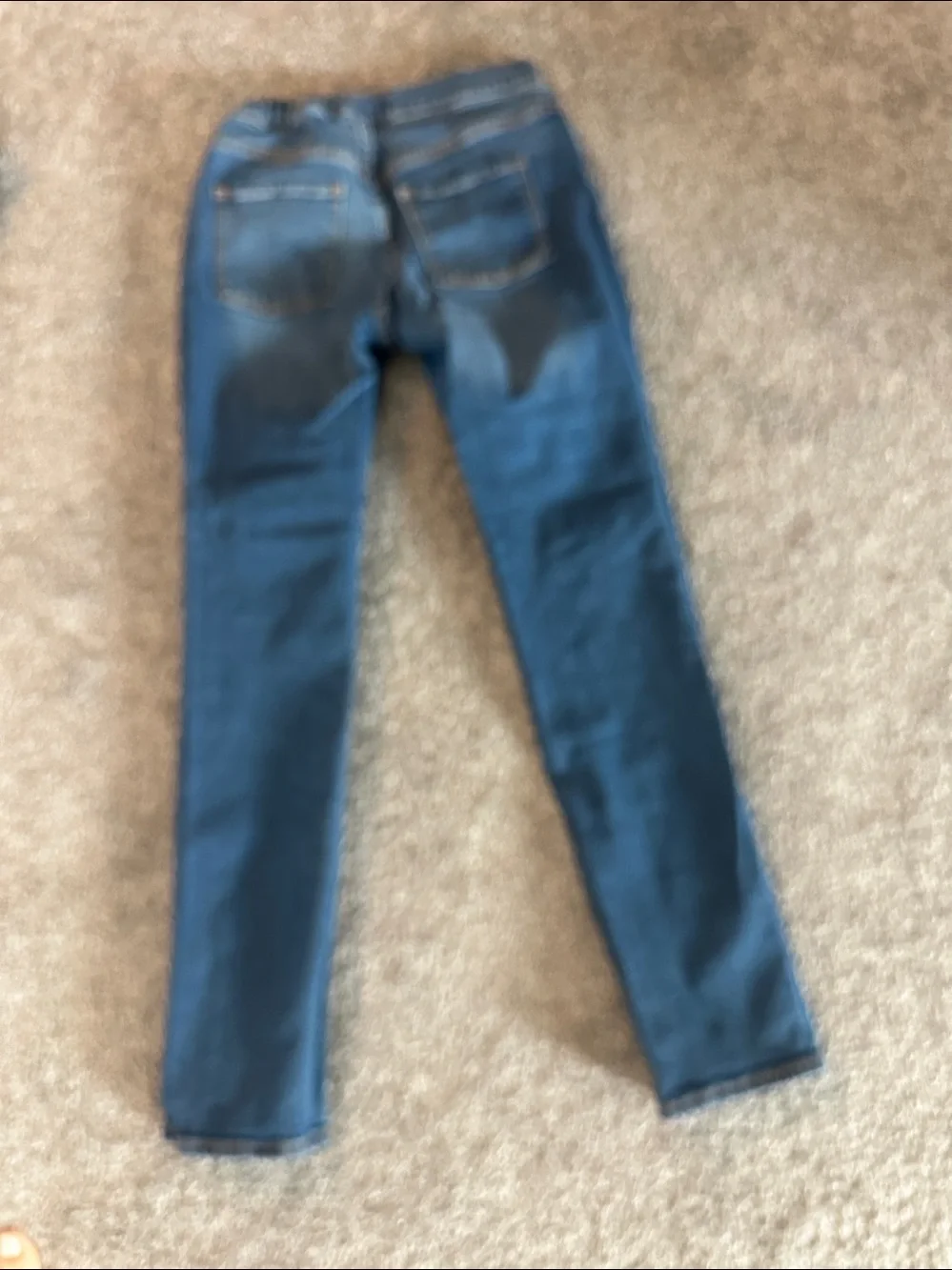 American Eagle Outfitters blue skinny